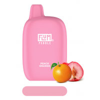 FLUM Pebble 6000 Peach Orange Персик Апельсин
