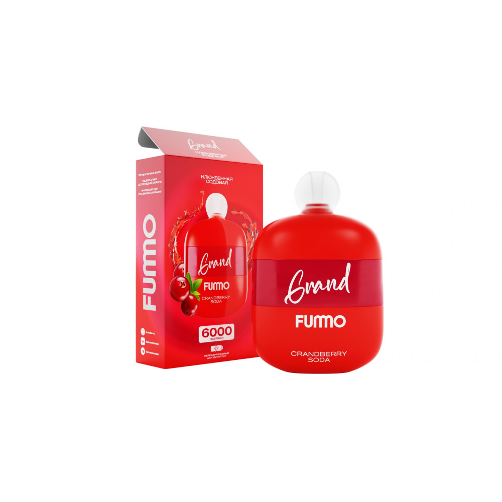 FUMMO Grand 6000 Crandberry Soda
