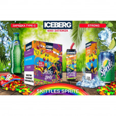 ICEBERG Max Strong 6000 Skittles Sprite Скитлс Спрайт