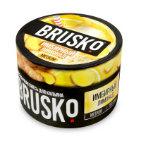 Brusko Classic Имбирный Лимонад бестабачная смесь для кальяна