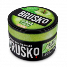 Brusko Classic Яблоко Мята бестабачная смесь для кальяна