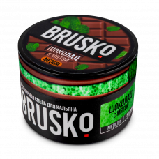 Brusko Classic Шоколад Мята бестабачная смесь для кальяна