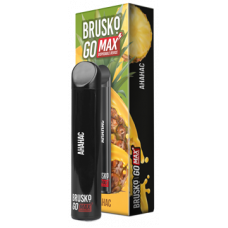 Бруско 1500 Ананас электронная сигарета Brusko Go Max 