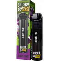 Бруско 2200 Энергетик электронная сигарета Brusko Go Mega