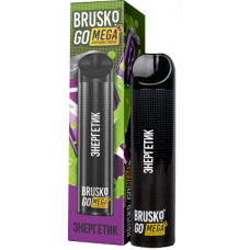 Бруско 2200 Энергетик электронная сигарета Brusko Go Mega