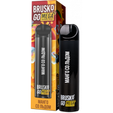 Бруско 2200 Лед Манго электронная сигарета Brusko Go Mega