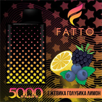 Fatto Pods 5 Star 5000 Ежевика Голубика Лимон