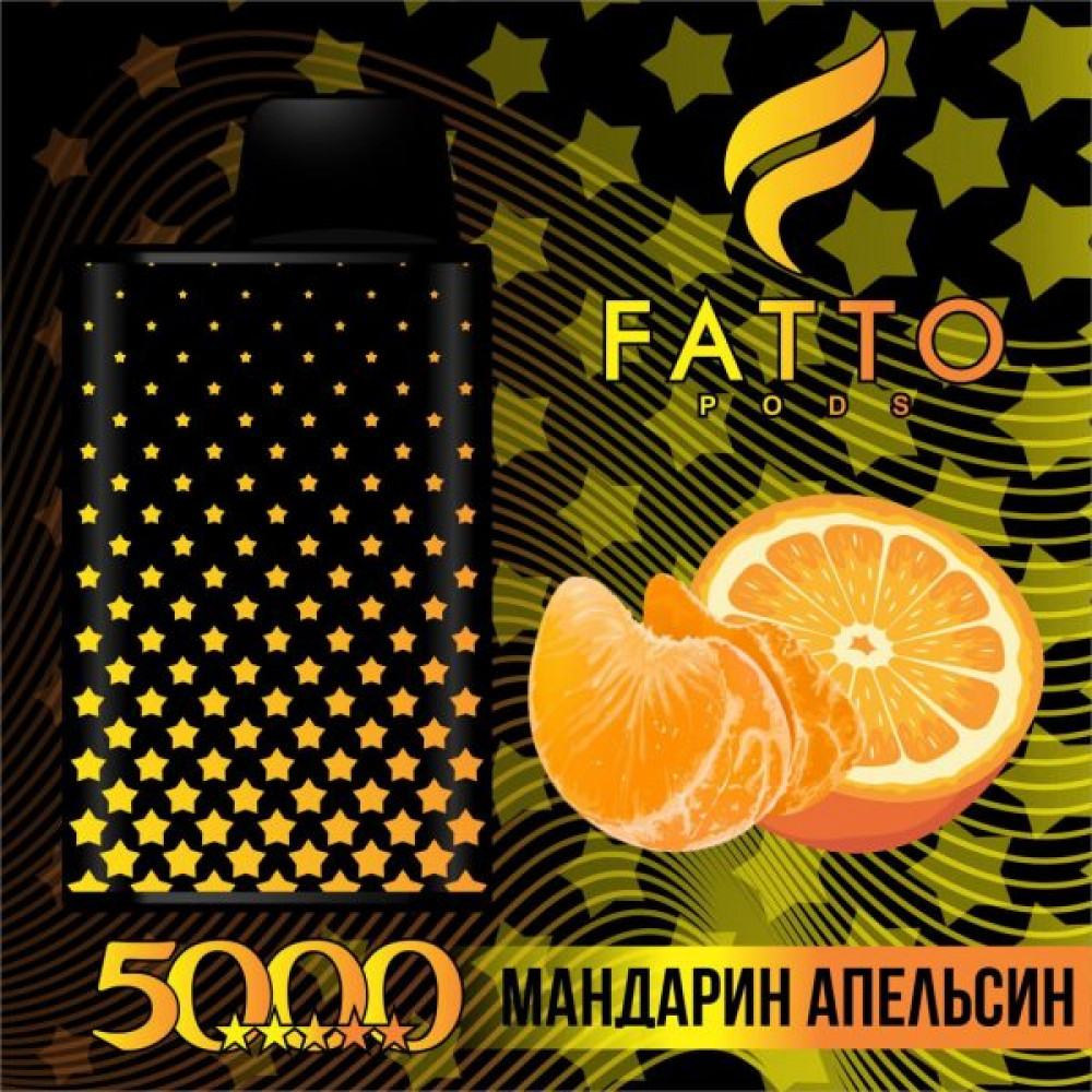 Fatto Pods 5 Star 5000 Мандарин Апельсин
