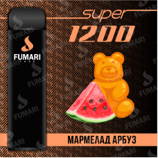 Fumari Pods Super 1200 Мармелад Арбуз Фумари электронная сигарета 