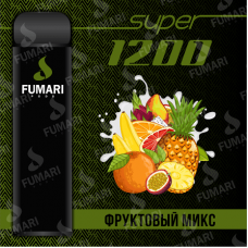 Fumari Pods Super 1200 Фруктовый микс Фумари Электронная сигарета 