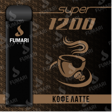 Fumari Pods Super 1200 Кофе Латте Фумари электронная сигарета 