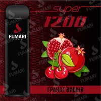 Fumari Pods Super 1200 Гранат Вишня Фумари электронная сигарета 