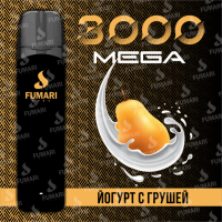 Fumari Pods Pro Mega 3000 Йогурт Груша Фумари электронная сигарета 
