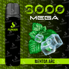 Fumari Pods Pro Mega 3000 Ментол Айс Фумари электронная сигарета 