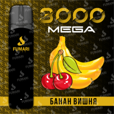 Fumari Pods Pro Mega 3000 Банан Вишня Фумари электронная сигарета 