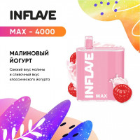 Inflave Max 4000 Малиновый йогурт 