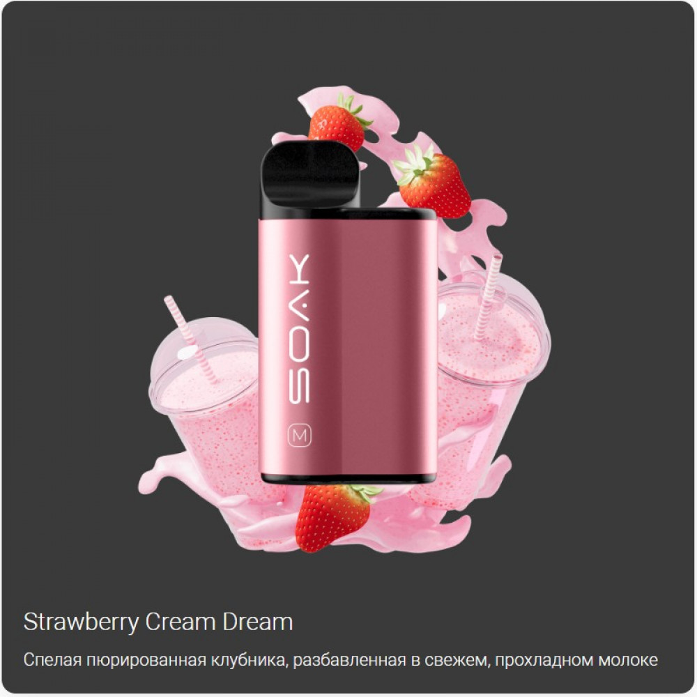 SOAK M 4000 Strawberry Cream Dream