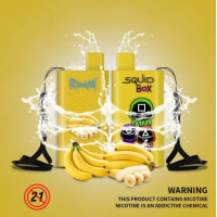 RANDM Squid Box 5200 Банан Лед одноразка Рик и Морти
